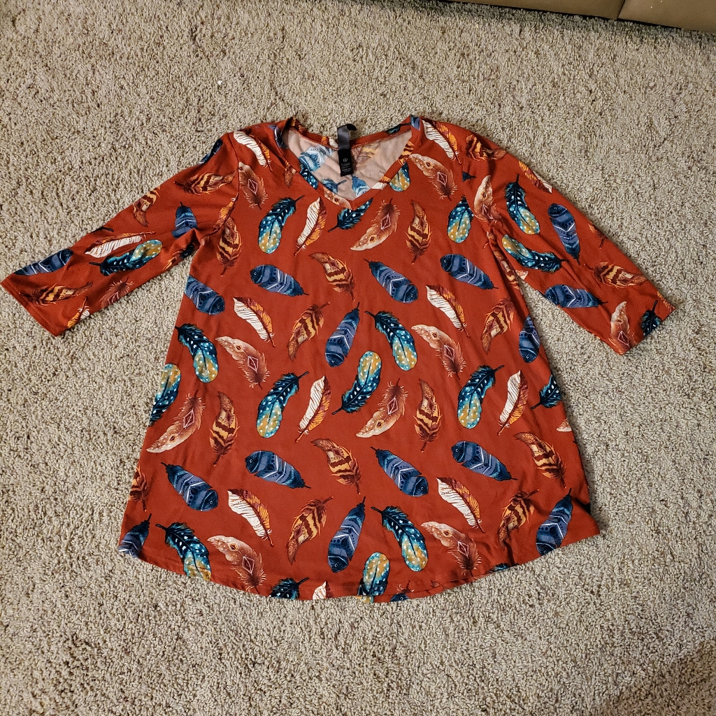 Anges & Dora Feather Shirt
